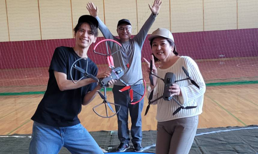 二等無人航空機技能証明 実地試験に合格されました。